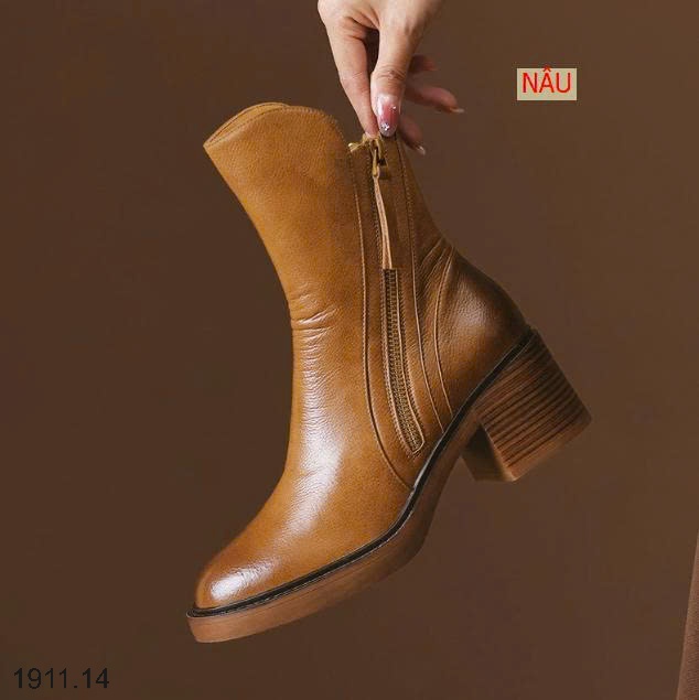 25HA1911.14- BỐT CHELSEA PHONG CÁCH ANH CHO NỮ