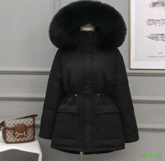 25HA1811.15 - ÁO KHOÁC PHAO PARKA MŨ LÔNG CHO NỮ