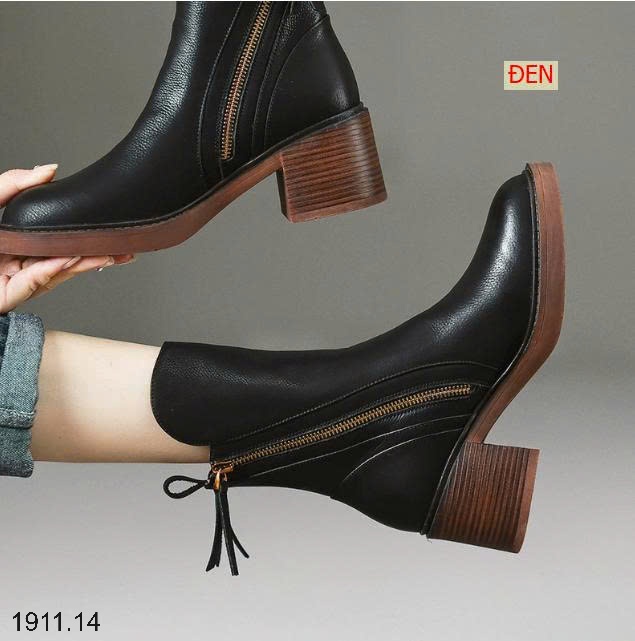 25HA1911.14- BỐT CHELSEA PHONG CÁCH ANH CHO NỮ