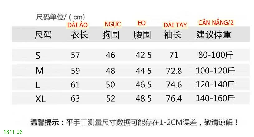 25HA1811.06 - ÁO KHOÁC NỈ NỮ