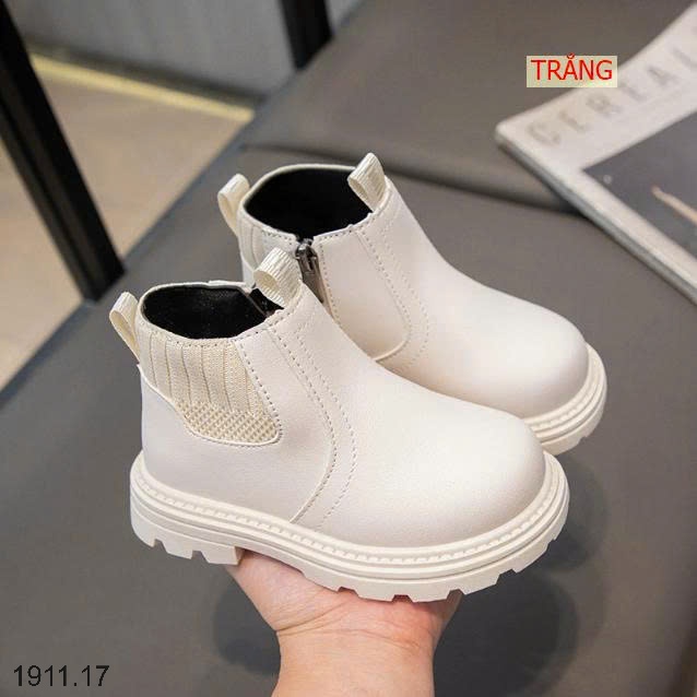 25HA1911.17 - GIÀY BOOT MARTIN CỔ NGẮN CHO BÉ