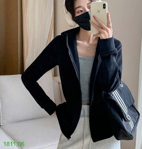 25HA1811.06 - ÁO KHOÁC NỈ NỮ