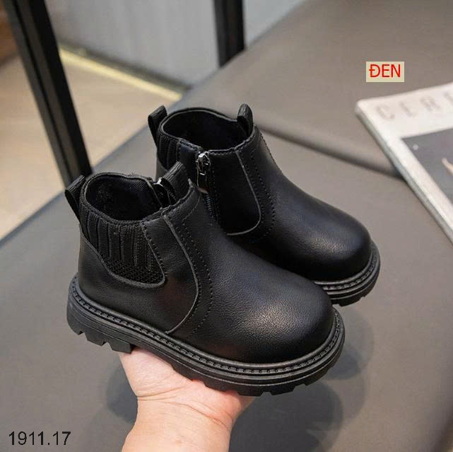 25HA1911.17 - GIÀY BOOT MARTIN CỔ NGẮN CHO BÉ