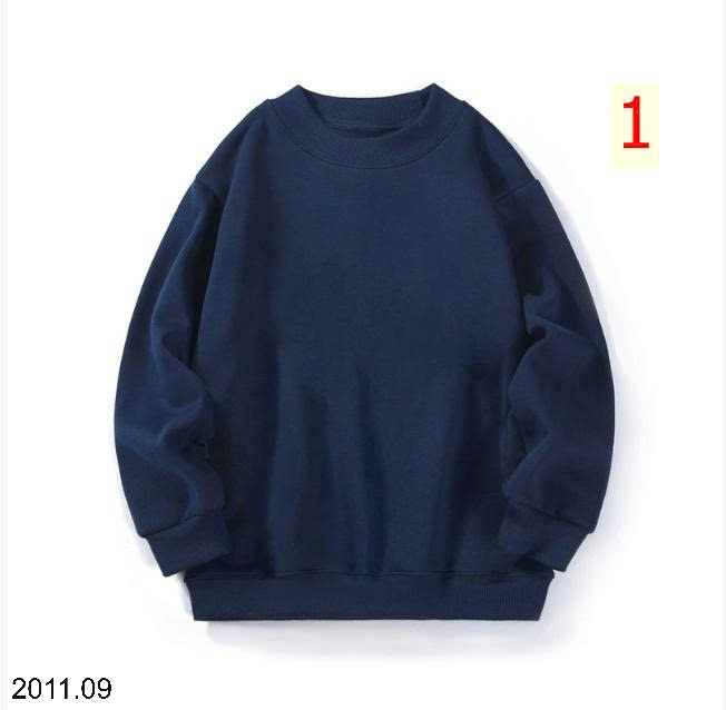 25HA2011.09 - ÁO NỈ LÓT LÔNG TRƠN MÀU BASIC CHO BÉ HÃNG AKL