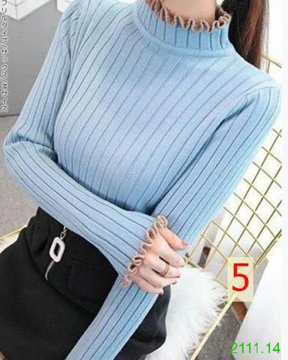 25HA2111.14 - ÁO LEN TĂM DỆT KIM NỮ