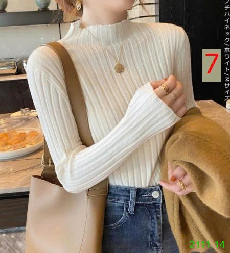 25HA2111.14 - ÁO LEN TĂM DỆT KIM NỮ