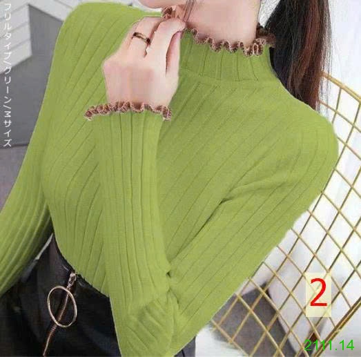 25HA2111.14 - ÁO LEN TĂM DỆT KIM NỮ