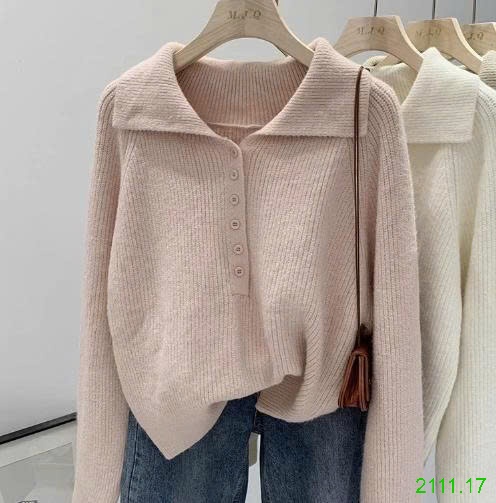 25HA2111.17 - ÁO LEN PHỐI CÚC QCCC