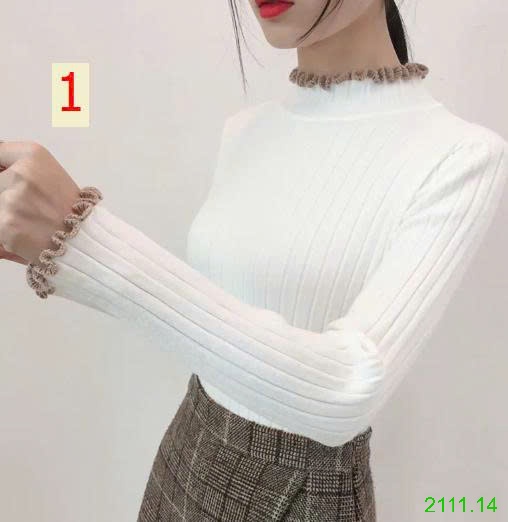 25HA2111.14 - ÁO LEN TĂM DỆT KIM NỮ