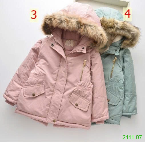 25HA2111.07 - ÁO PARKA QUẢNG CHÂU LÓT LÔNG SIÊU DÀY ẤM CHO BÉ