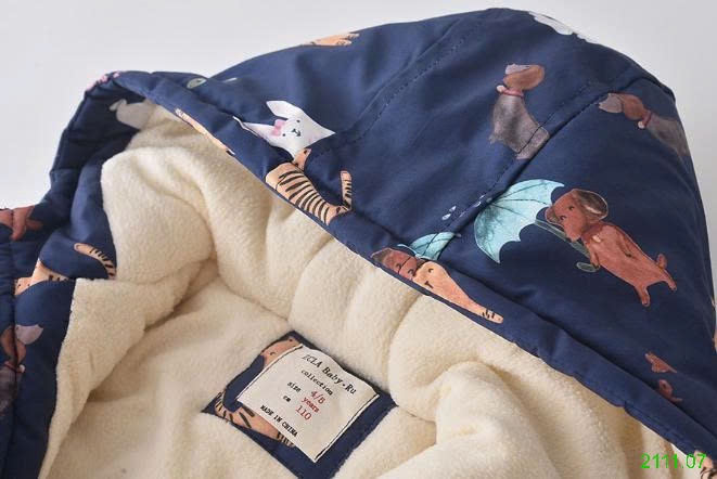 25HA2111.07 - ÁO PARKA QUẢNG CHÂU LÓT LÔNG SIÊU DÀY ẤM CHO BÉ