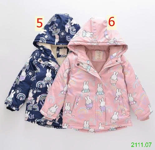 25HA2111.07 - ÁO PARKA QUẢNG CHÂU LÓT LÔNG SIÊU DÀY ẤM CHO BÉ