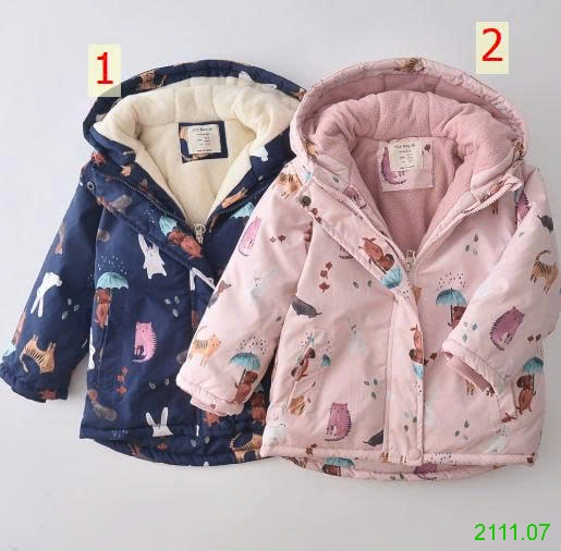 25HA2111.07 - ÁO PARKA QUẢNG CHÂU LÓT LÔNG SIÊU DÀY ẤM CHO BÉ