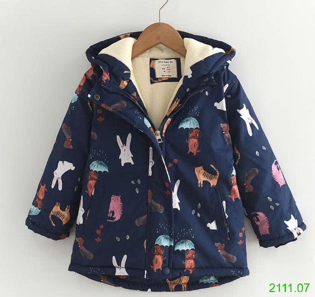 25HA2111.07 - ÁO PARKA QUẢNG CHÂU LÓT LÔNG SIÊU DÀY ẤM CHO BÉ