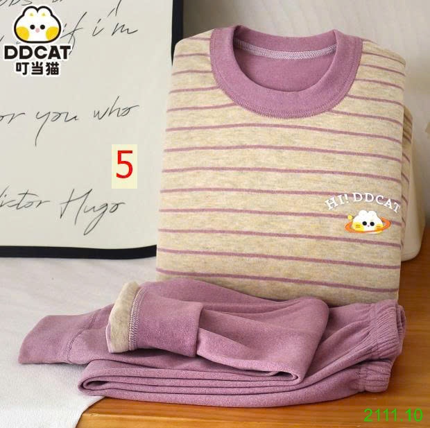 25HA2111.10 - BỘ NỈ LÔNG CỪU DDCAT CHO BÉ
