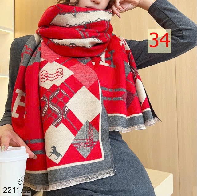 25HA2211.02 - KHĂN CHOÀNG CỔ BẢN RỘNG
