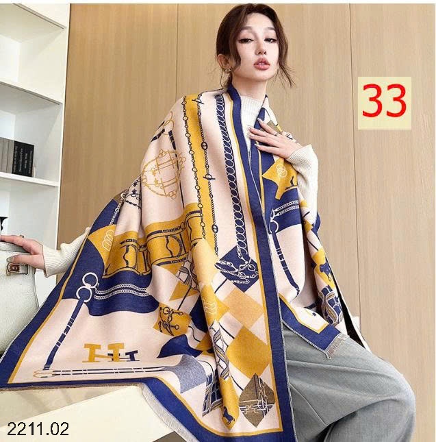 25HA2211.02 - KHĂN CHOÀNG CỔ BẢN RỘNG