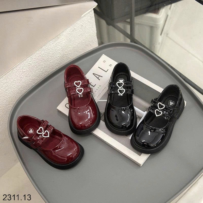 25HA2311.13 - GIÀY BÚP BÊ KHOÁ TIM BG