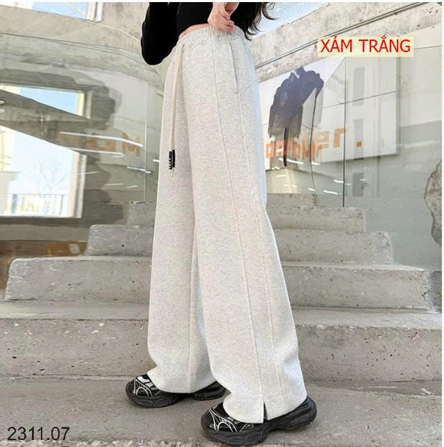 25HA2311.07 - QUẦN NỈ XẺ GẤU SIZE ĐẠI BÉ GÁI