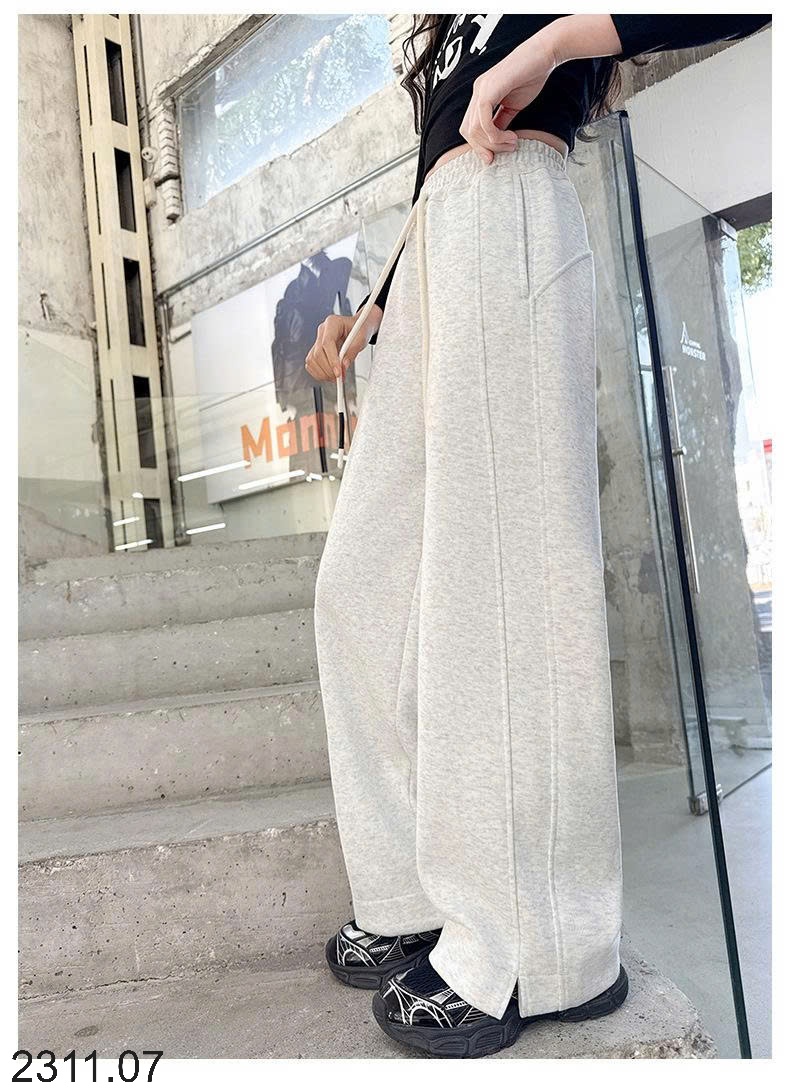 25HA2311.07 - QUẦN NỈ XẺ GẤU SIZE ĐẠI BÉ GÁI