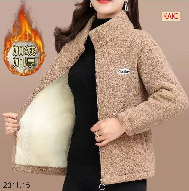 25HA2311.15 - ÁO KHOÁC LÓT LÔNG NỮ