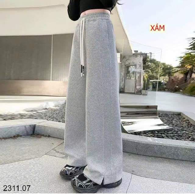25HA2311.07 - QUẦN NỈ XẺ GẤU SIZE ĐẠI BÉ GÁI