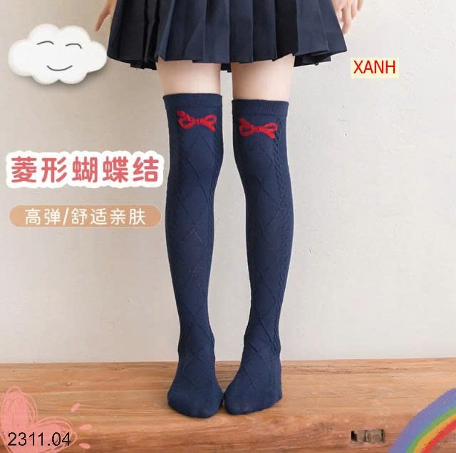 25HA2311.04 - SET 4 ĐÔI TẤT ĐÙI NƠ BG