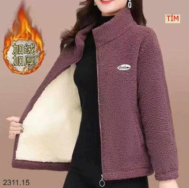 25HA2311.15 - ÁO KHOÁC LÓT LÔNG NỮ