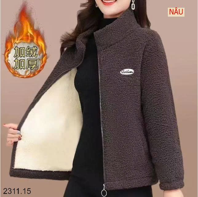 25HA2311.15 - ÁO KHOÁC LÓT LÔNG NỮ
