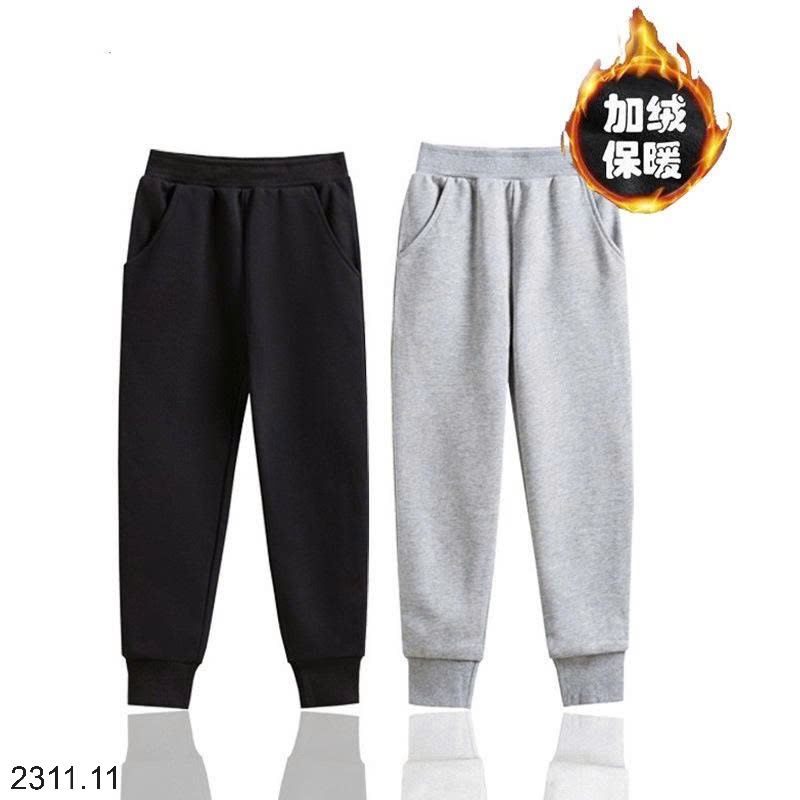 25HA2311.11 - QUẦN NỈ ỐNG BO LÓT LÔNG ẤM CHO BÉ SIZE ĐẠI