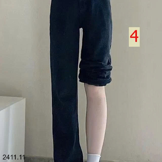25HA2411.11 - QUẦN JEAN ỐNG RỘNG NỮ