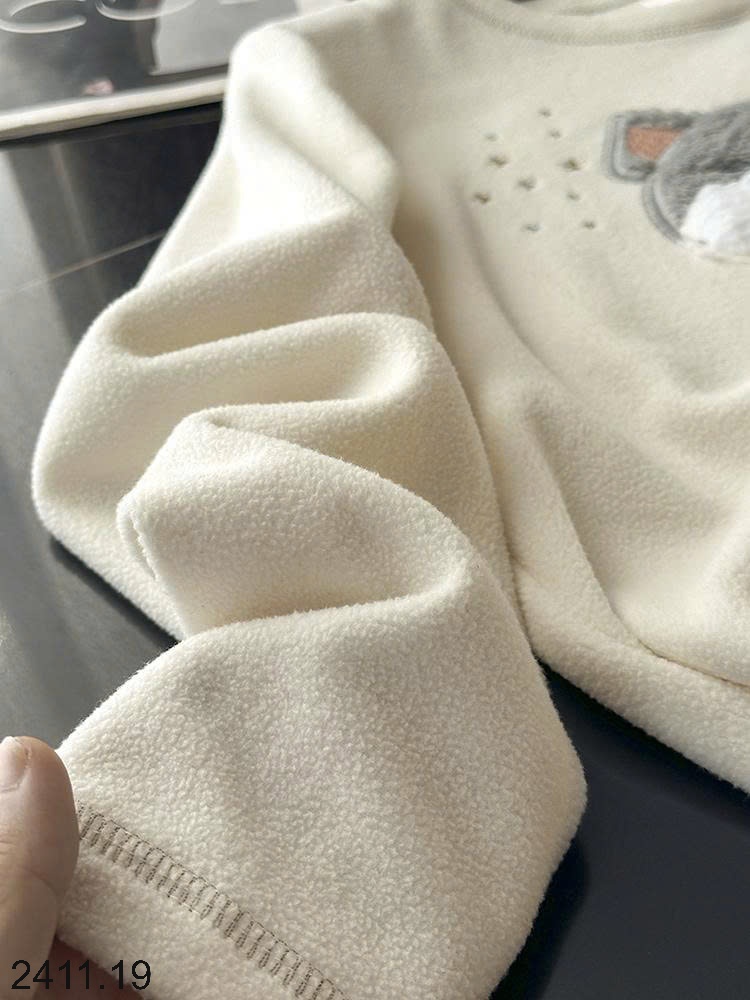 25HA2411.19 - BỘ LÔNG CỪU MẶC NHÀ HOẠT HÌNH