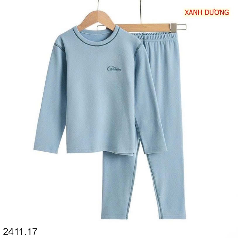 25HA2411.17 - BỘ NỈ MẶC NHÀ SIZE ĐẠI CHO BÉ YÊU