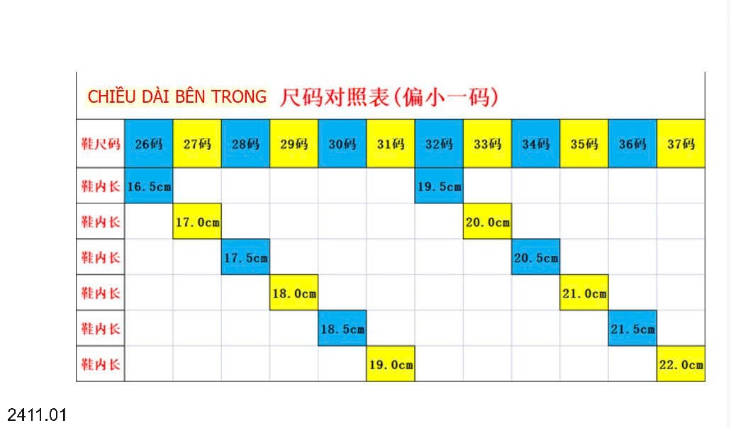 25HA2411.01 - GIÀY THỂ THAO QUAI DÁN CHO BÉ YÊU