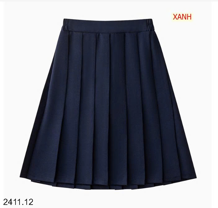 25HA2411.12 - CHÂN VÁY XẾP LY BÉ GÁI