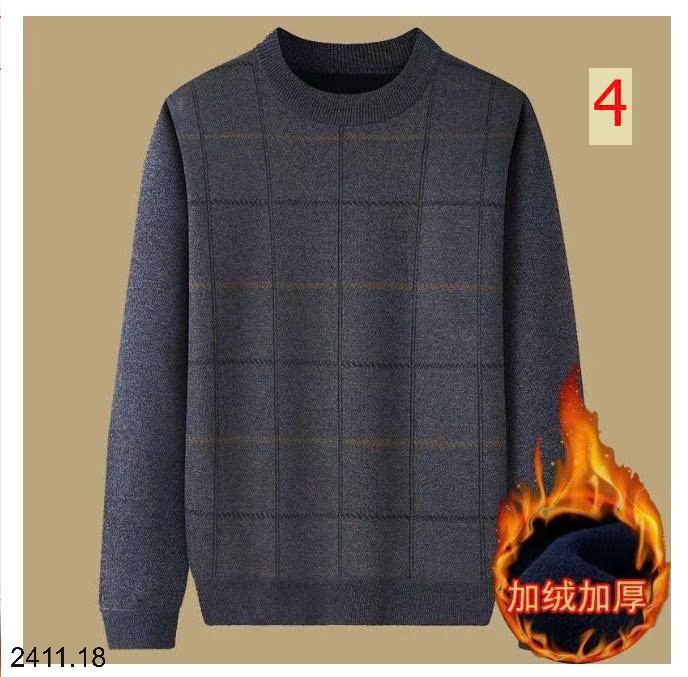 25HA2411.18 - ÁO LEN NAM TRUNG NIÊN LÓT LÔNG CỔ TRÒN
