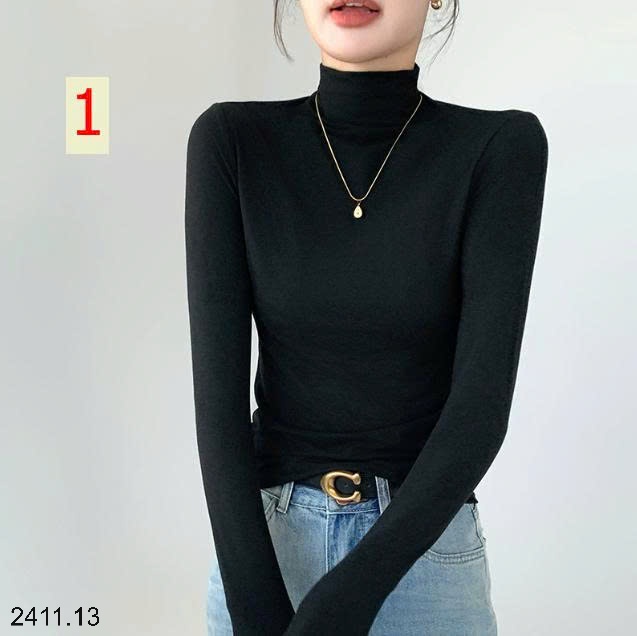 25HA2411.13 - ÁO GIỮ NHIỆT CỔ CAO NỮ
