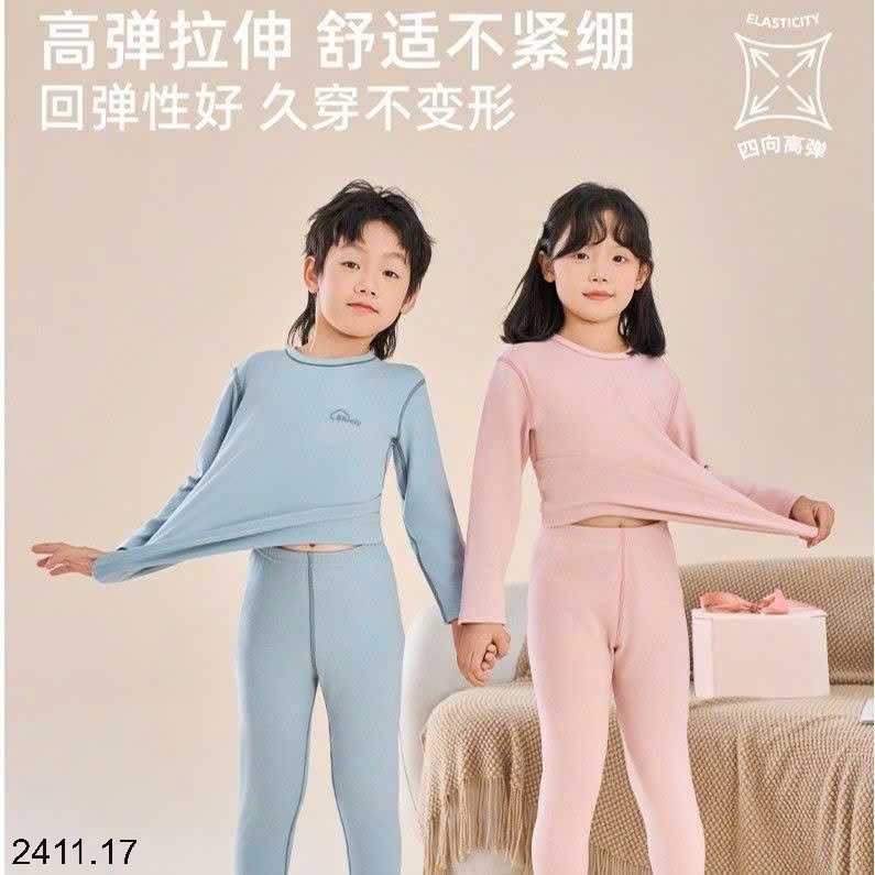 25HA2411.17 - BỘ NỈ MẶC NHÀ SIZE ĐẠI CHO BÉ YÊU