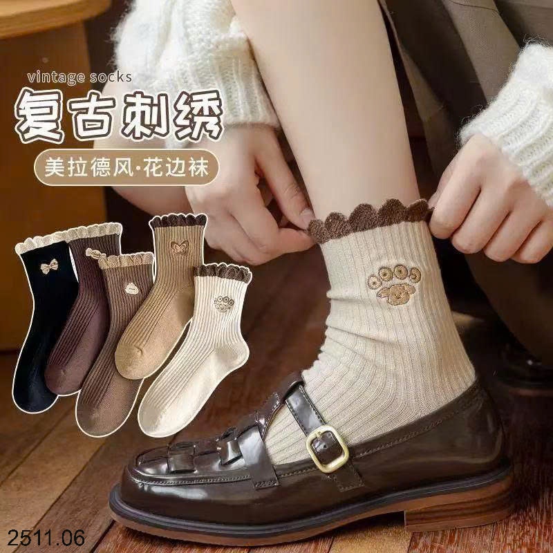 25HA2511.06 - SET 5 ĐÔI TẤT CHO NỮ