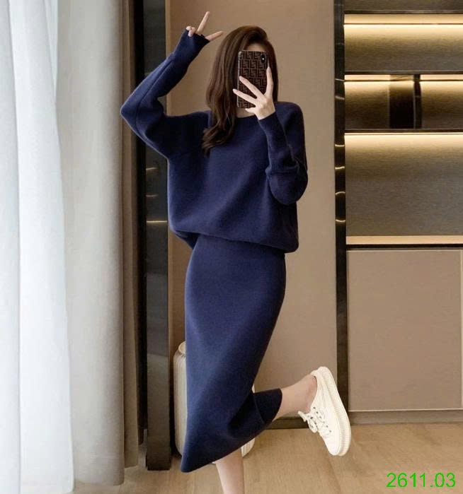 25HA2611.03 - SET VÁY LEN CHO NỮ