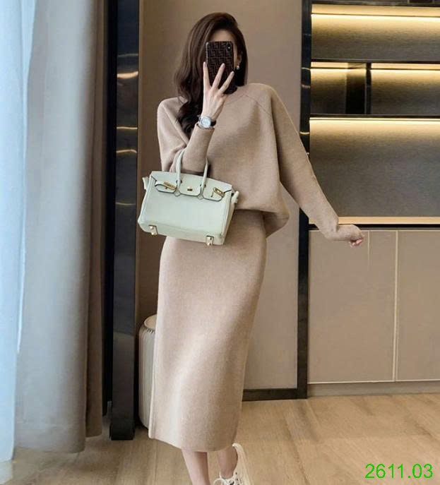 25HA2611.03 - SET VÁY LEN CHO NỮ