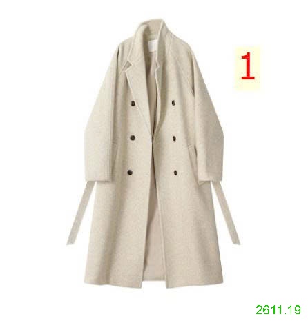25HA2611.19 - ÁO KHOÁC DẠ DÁNG DÀI CHO NỮ