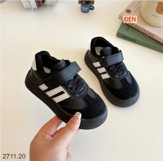 25HA2711.20 - GIÀY THỂ THAO 3 SỌC CHO BÉ