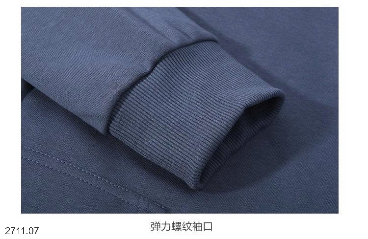 25HA2711.07 - ÁO KHOÁC NỈ HOODIE KÉO KHÓA NAM NỮ