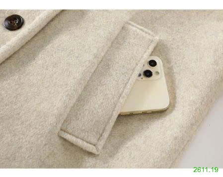 25HA2611.19 - ÁO KHOÁC DẠ DÁNG DÀI CHO NỮ