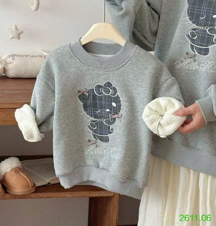 25HA2611.06 - ÁO NỈ LÓT LÔNG QUẢNG CHÂU MẸ CON