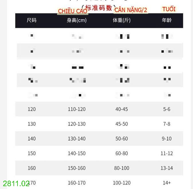 25HA2811.02 - BỘ NỈ BÉ GÁI SIZE ĐẠI
