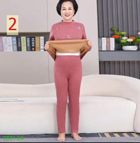 25HA2811.04 - BỘ GIỮ NHIỆT TRUNG NIÊN LÓT LÔNG CHO MẸ
