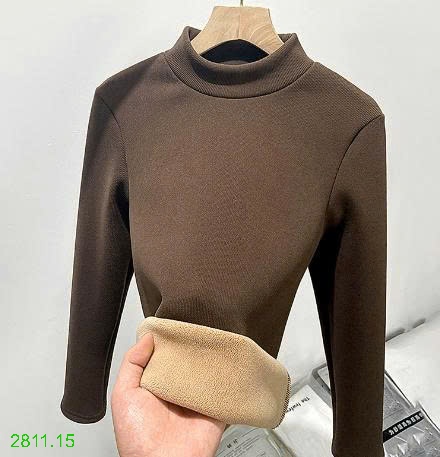 25HA2811.15 - ÁO GIỮ NHIỆT CAO CỔ LÓT LÔNG ẤM CHO NỮ
