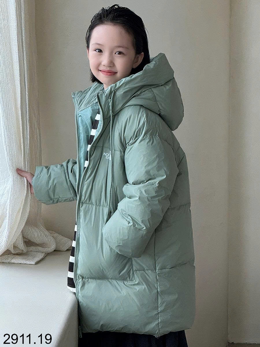 25HA2911.19 - KHOÁC PHAO DÁNG DÀI THE NOPTH CHO BÉ